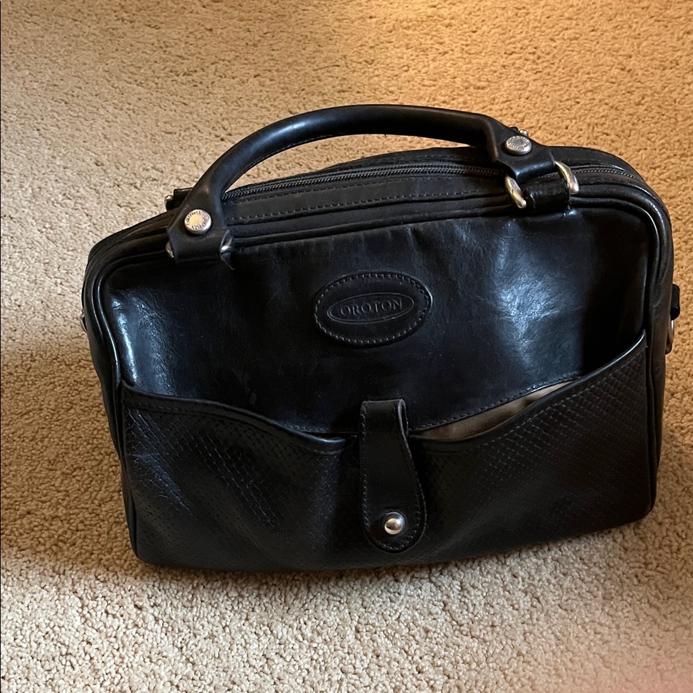 Vintage Black Oroton Handbag